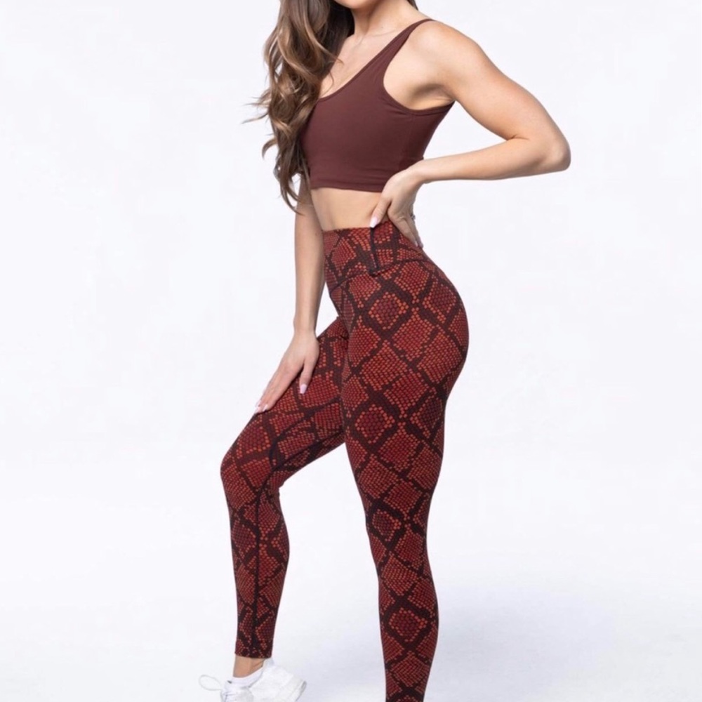 Balance Athletica size S snakeskin print leggings